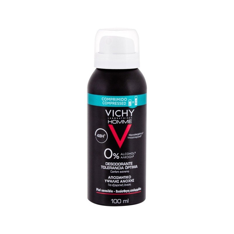 Vichy Homme Optimal Tolerance  100Ml   48H For Man (Deodorant)