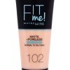 Maybelline Fit Me! Matte + Poreless  30Ml 102 Fair Ivory   For Woman (Makeup)