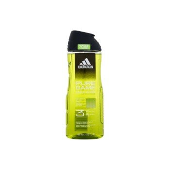Adidas Pure Game Shower Gel 3-In-1 400Ml  For Man  (Shower Gel) New Cleaner Formula 