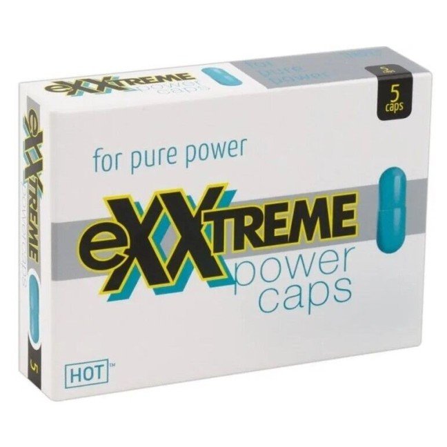 Hot Exxtreme 5Pc For Man (Aphrodisiac) Power Caps Hot Exxtreme 5Pc For Man (Aphrodisiac) Power Caps