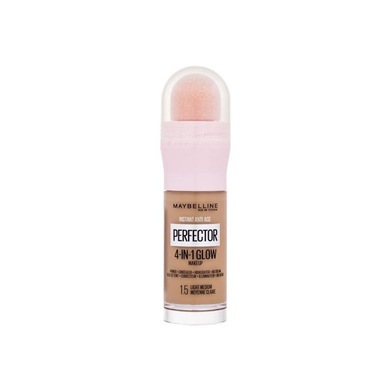 Maybelline Instant Anti-Age Perfector 4-In-1 Glow 20Ml  For Woman  (Makeup)  1.5 Light Medium