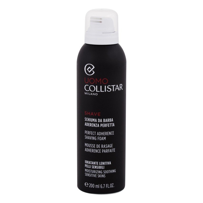 Collistar Uomo Perfect Adherence Shaving Foam  200Ml    For Man (Shaving Foam)