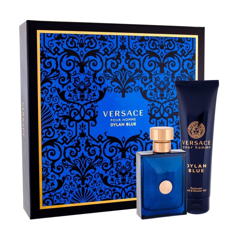 Versace Pour Homme Dylan Blue Edt 100 Ml + Shower Gel 150 Ml 100Ml    For Man (Eau De Toilette)