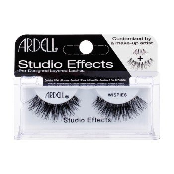 Ardell Studio Effects Wispies  1Pc Black   For Woman (False Eyelashes)