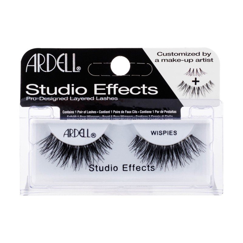Ardell Studio Effects Wispies  1Pc Black   For Woman (False Eyelashes)