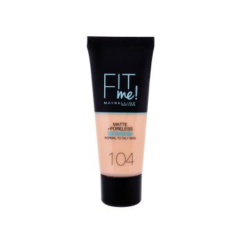 Maybelline Fit Me! Matte + Poreless  30Ml 104 Soft Ivory   For Woman (Makeup)
