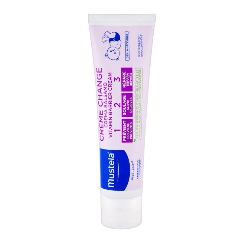 Mustela Bébé Vitamin Barrier Cream  100Ml    K (Body Cream)