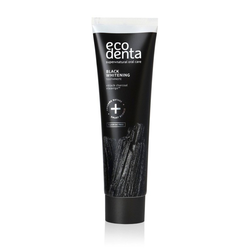 Ecodenta Toothpaste Black Whitening  100Ml    Unisex (Toothpaste)