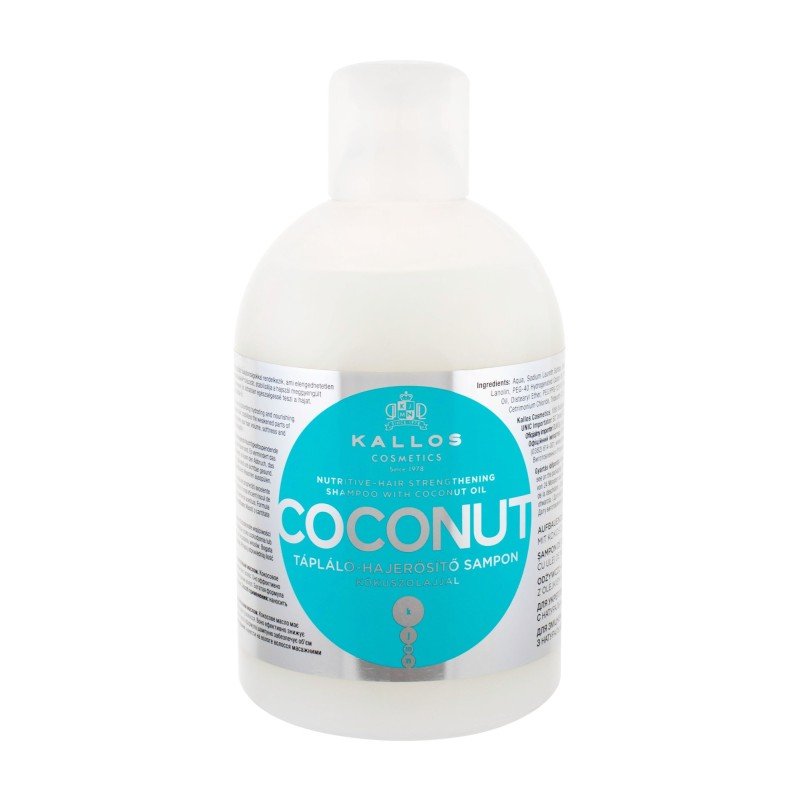Kallos Cosmetics Coconut 1000Ml For Woman (Shampoo) Kallos Cosmetics Coconut 1000Ml For Woman (Shampoo)