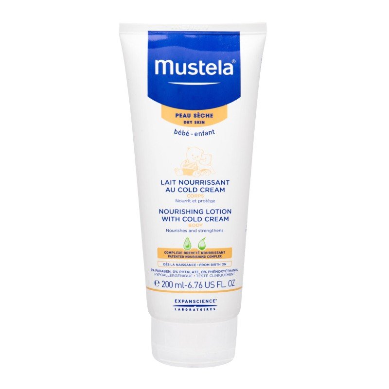Mustela Bébé Nourishing Lotion With Cold Cream  200Ml    K (Body Lotion)