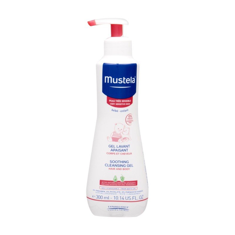 Mustela Bébé Soothing Cleansing Gel 300Ml Hair And Body K (Shower Gel) Mustela Bébé Soothing Cleansing Gel 300Ml Hair And Body K (Shower Gel)