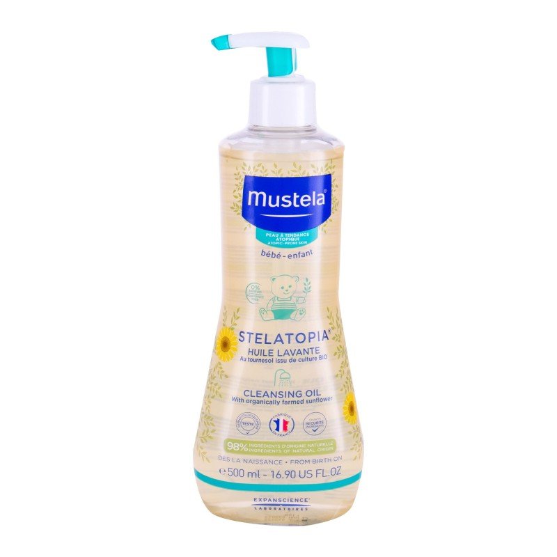 Mustela Bébé Stelatopia 500Ml K (Shower Oil) Mustela Bébé Stelatopia 500Ml K (Shower Oil)