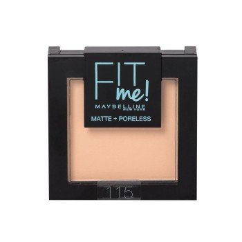 Maybelline Fit Me! Matte + Poreless  9G 115 Ivory   For Woman (Powder)