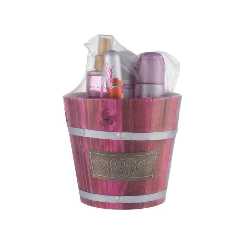 Cuba Heartbreaker  Edp 100 Ml + Deodorant 200 Ml + Body Spray 200 Ml + Edp 35 Ml 100Ml    For Woman (Eau De Parfum)