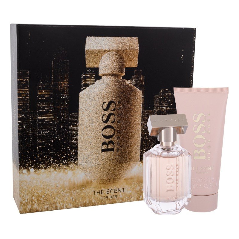 Hugo Boss Boss The Scent For Her Edp 50 Ml + Body Lotion 100 Ml 50Ml For Woman (Eau De Parfum) Hugo Boss Boss The Scent For Her Edp 50 Ml + Body Lotion 100 Ml 50Ml For Woman (Eau De Parfum)