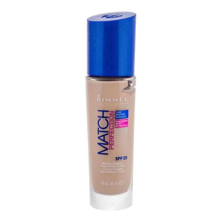 Rimmel London Match Perfection Spf20  30Ml 010 Light Porcelain   For Woman (Makeup)