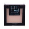 Maybelline Fit Me! Matte + Poreless  9G 104 Soft Ivory   For Woman (Powder)