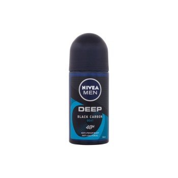 Nivea Men Deep Black Carbon Beat  50Ml   48H For Man (Antiperspirant)