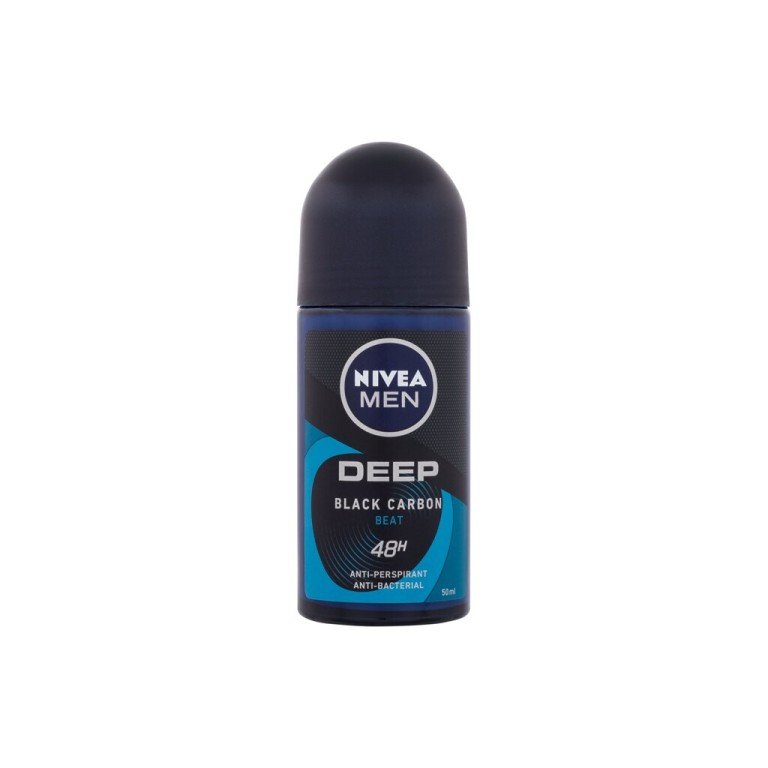 Nivea Men Deep Black Carbon Beat 50Ml 48H For Man (Antiperspirant) Nivea Men Deep Black Carbon Beat 50Ml 48H For Man (Antiperspirant)