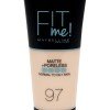 Maybelline Fit Me! Matte + Poreless  30Ml 97 Natural Porcelain   For Woman (Makeup)