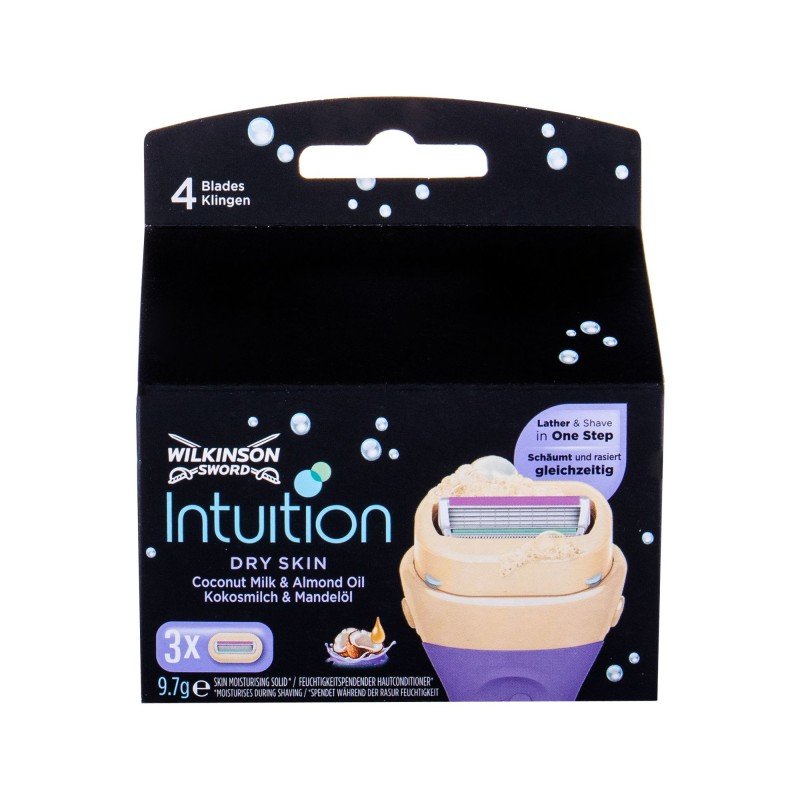 Wilkinson Sword Intuition Dry Skin  3Pc    For Woman (Replacement Blade)