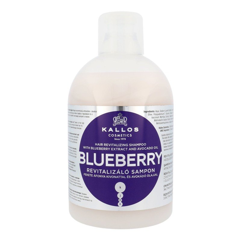 Kallos Cosmetics Blueberry   1000Ml    For Woman (Shampoo)