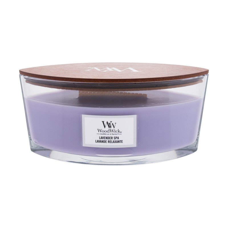 Woodwick Lavender Spa 453,6G Unisex (Scented Candle) Woodwick Lavender Spa 453,6G Unisex (Scented Candle)