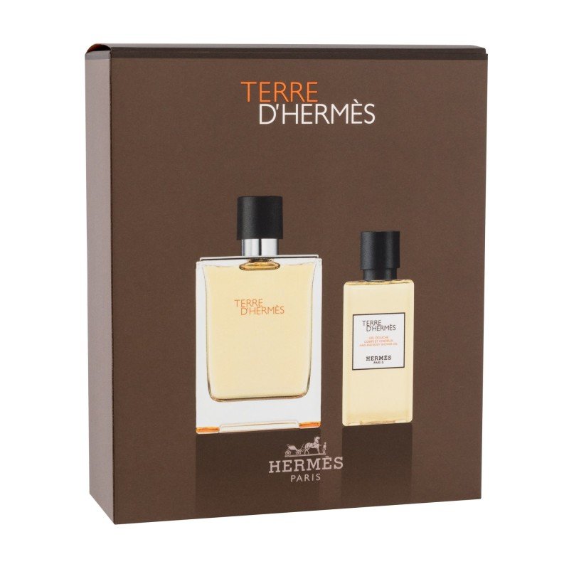 Hermes Terre D´Hermes  Edt 100 Ml + Shower Gel 80 Ml 100Ml    For Man (Eau De Toilette)