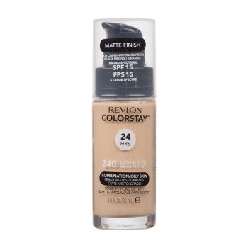 Revlon Colorstay Combination Oily Skin  30Ml 240 Medium Beige  Spf15 For Woman (Makeup)