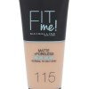 Maybelline Fit Me! Matte + Poreless  30Ml 115 Ivory   For Woman (Makeup)