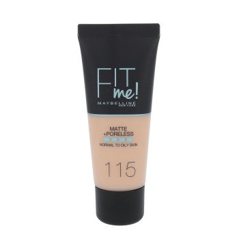 Maybelline Fit Me! Matte + Poreless  30Ml 115 Ivory   For Woman (Makeup)
