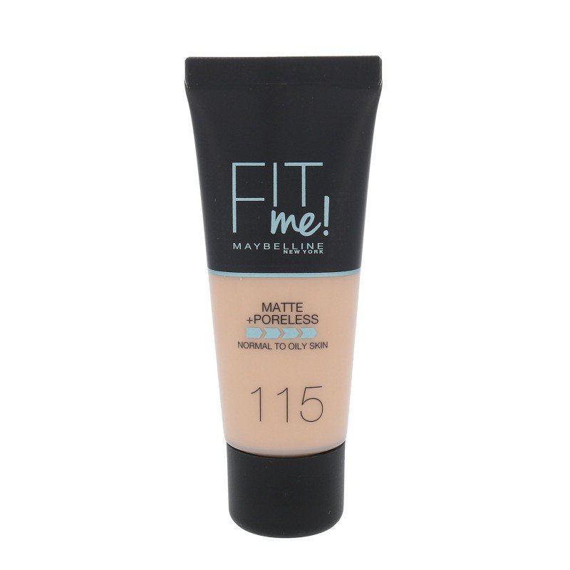 Maybelline Fit Me! Matte + Poreless  30Ml 115 Ivory   For Woman (Makeup)