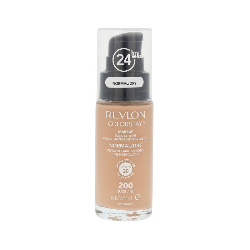 Revlon Colorstay Normal Dry Skin  30Ml 200 Nude  Spf20 For Woman (Makeup)