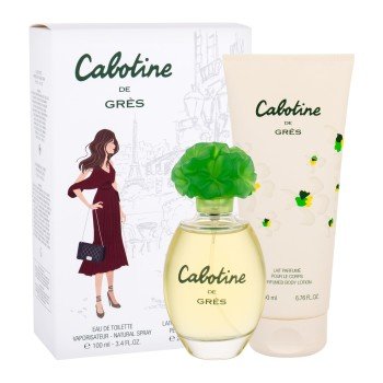 Gres Cabotine De Gres Edt 100Ml + 200Ml Body Lotion 100Ml    For Woman (Eau De Toilette)