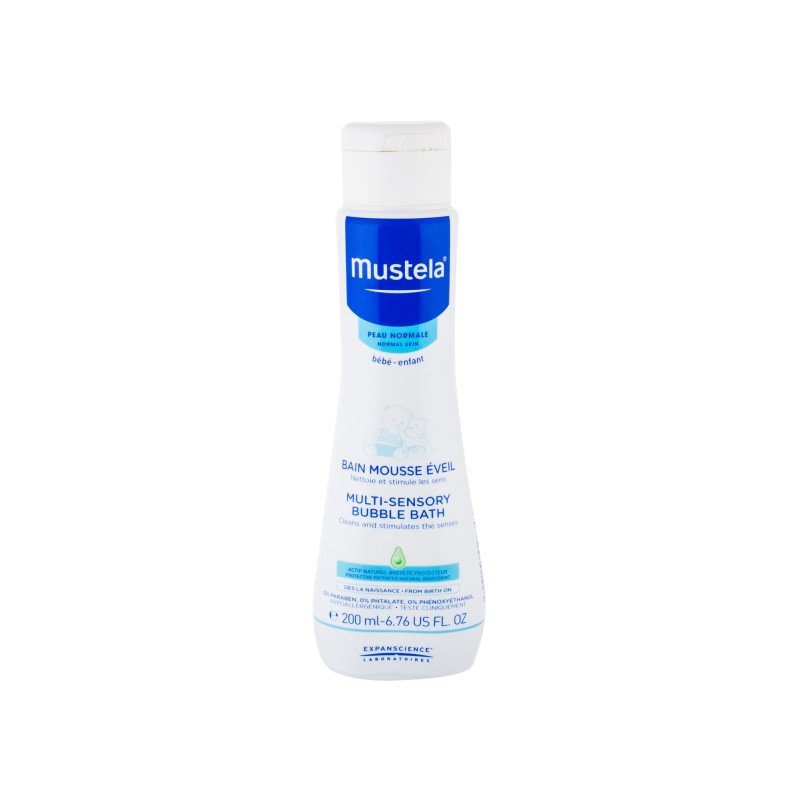 Mustela Bébé Multi-Sensory Bubble Bath  200Ml    K (Shower Gel)