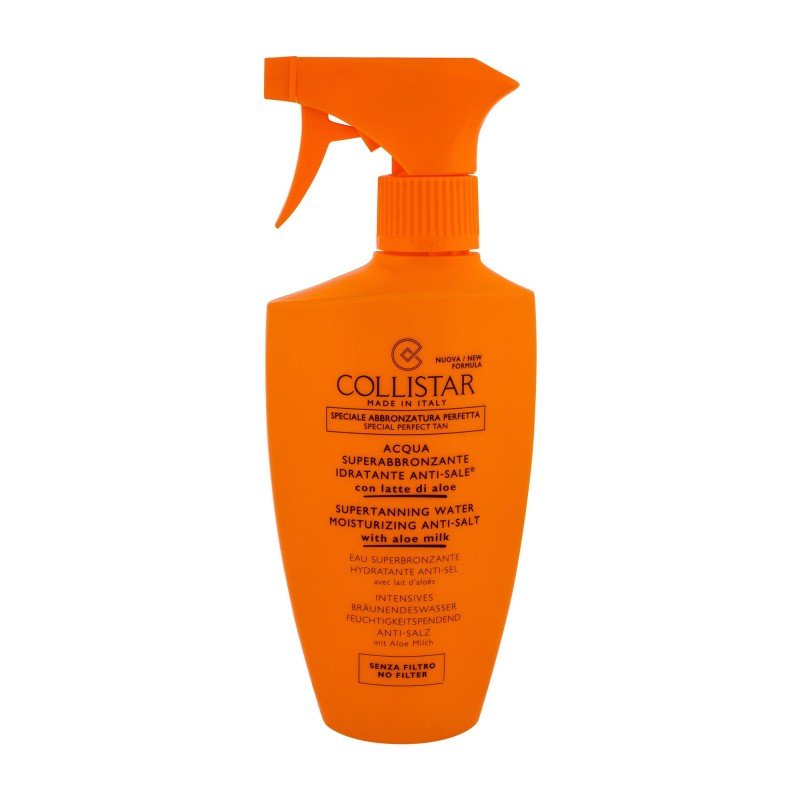 Collistar Special Perfect Tan Supertanning Water Moisturizing Anti-Salt  400Ml    For Woman (Sun Body Lotion)