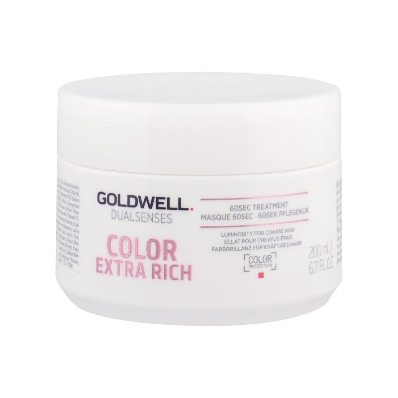 Goldwell Dualsenses Color Extra Rich 60 Sec Treatment  200Ml    For Woman (Hair Mask)