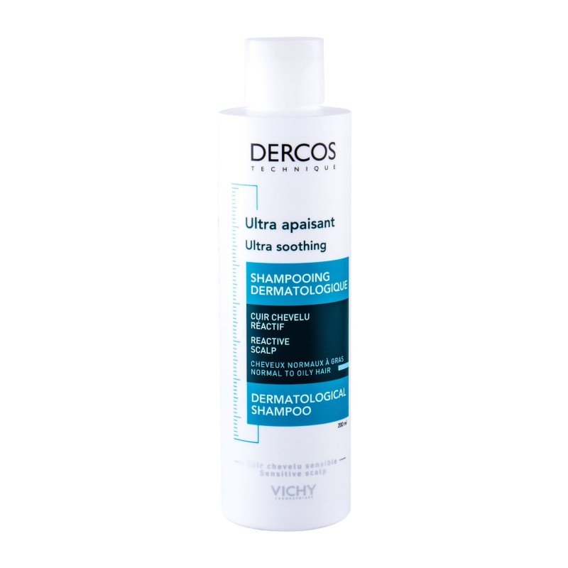Vichy Dercos Ultra Soothing  200Ml   Normal To Oily For Woman (Shampoo)
