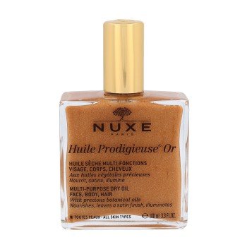 Nuxe Huile Prodigieuse Or  100Ml   Multi-Purpose Shimmering Dry Oil For Woman (Body Oil)