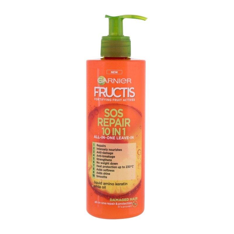 Garnier Fructis Sos Repair 10 In 1  400Ml   All-In-One Leave-In For Woman (Hair Serum)