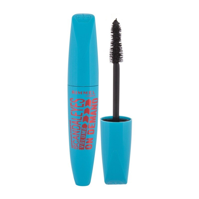 Rimmel London Scandal Eyes Volume On Demand  12Ml 001 Black  Waterproof For Woman (Mascara)