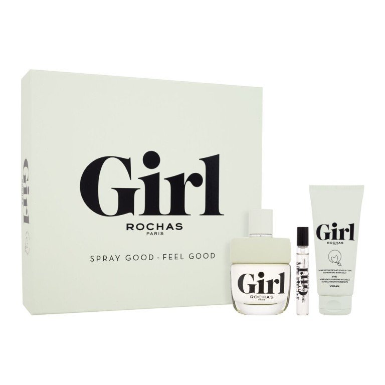 Rochas Girl   Edt 100 Ml + Body Balm 100 Ml + Edt 7,5 Ml Body Balm 3D00000101 100Ml W (Eau De Toilette)