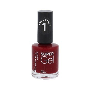 Rimmel London Super Gel Step1  12Ml 043 Venus   For Woman (Nail Polish)