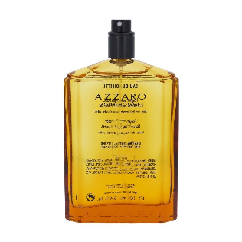 Azzaro Pour Homme   100Ml  Refillable  For Man Without Box(Eau De Toilette)