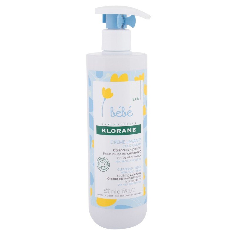 Klorane Baby Calendula With Cold Cream  500Ml    K (Shower Cream)