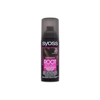 Syoss Root Retoucher Temporary Root Cover Spray 120Ml  For Woman  (Hair Color)  Dark Brown