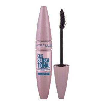 Maybelline Lash Sensational   9,4Ml Very Black  Waterproof For Woman (Mascara)