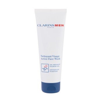 Clarins Men Active Face Wash  125Ml    For Man (Cleansing Mousse)