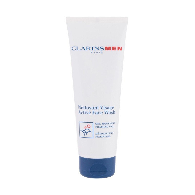 Clarins Men Active Face Wash  125Ml    For Man (Cleansing Mousse)