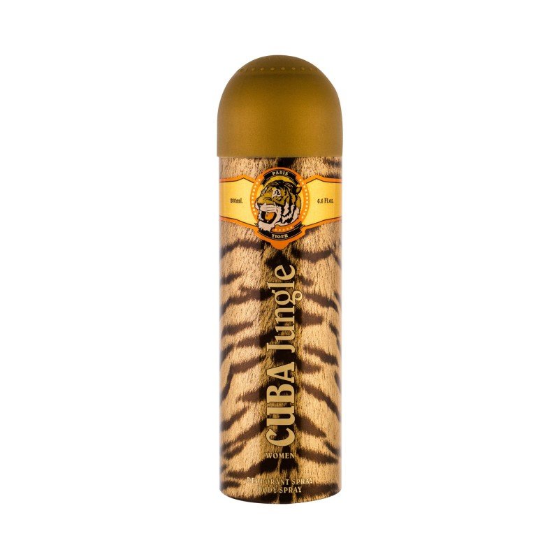 Cuba Jungle Tiger 200Ml For Woman (Deodorant) Cuba Jungle Tiger 200Ml For Woman (Deodorant)